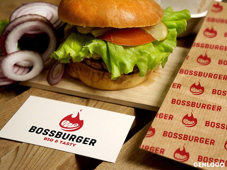 бургер лого онлайн