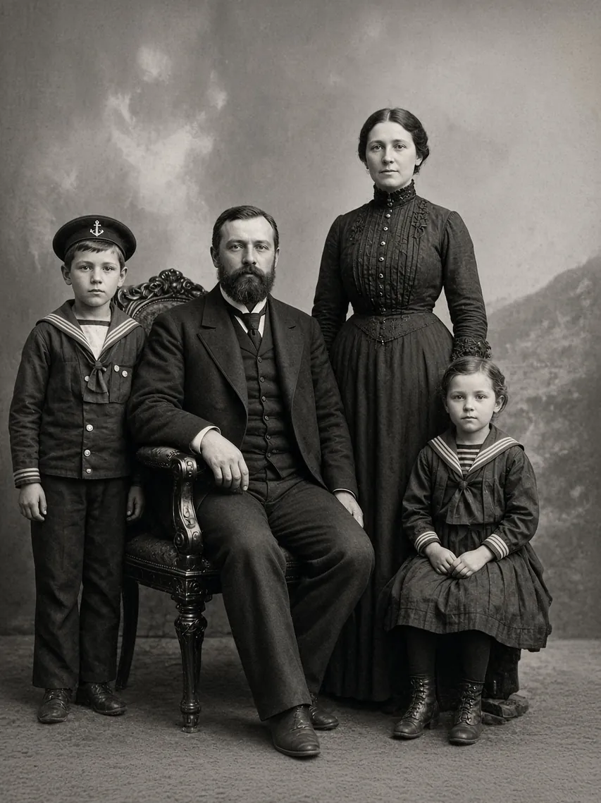 После: Семейный портрет, 1910-е