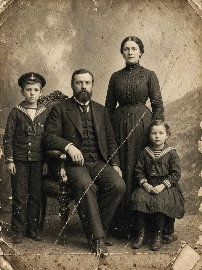 До: Семейный портрет, 1910-е