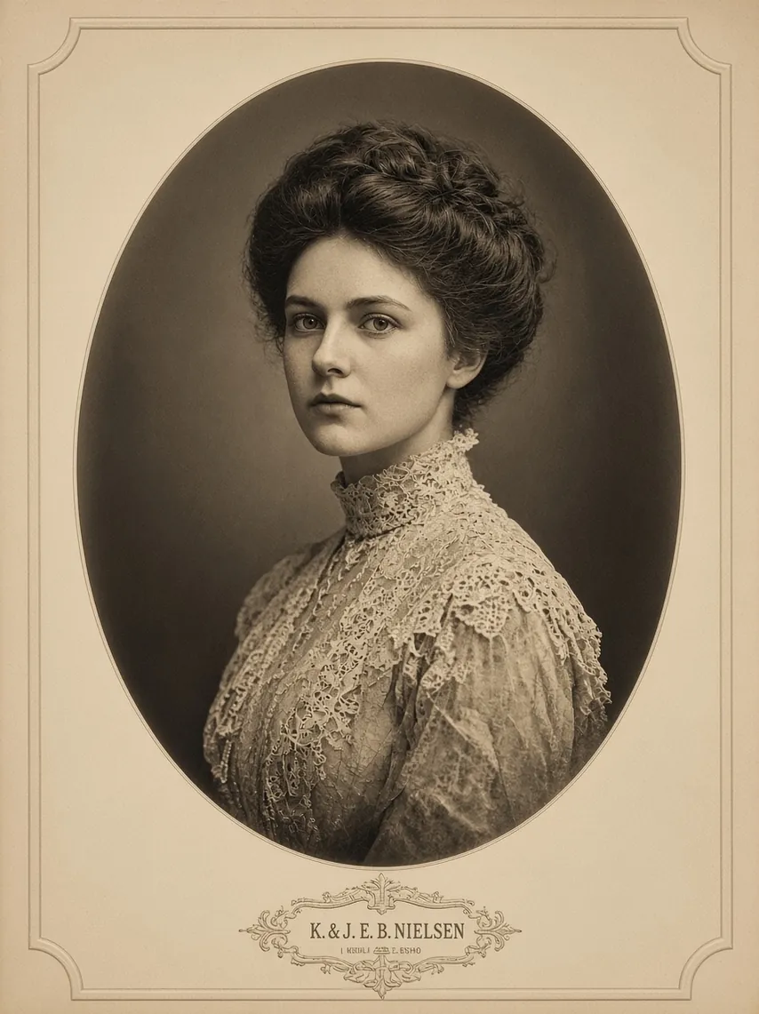 После: Портрет в паспарту, 1900-е