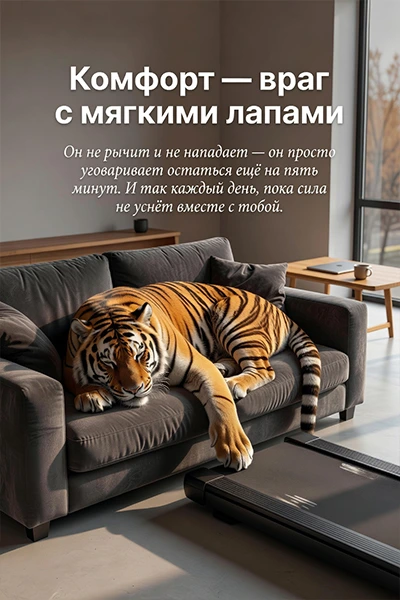 пример поста про комфорт