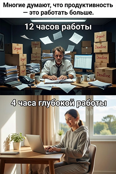 пример поста про работу