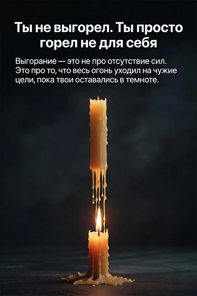 пример поста выгорание